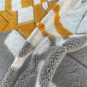 Handwoven Atlas Berber Rug – Minimalist Elegance in White Wool